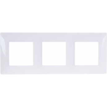 Рамка на 3 поста ЭРА ELEGANCE 14-5003-01 белый Рамка на 3 поста ЭРА ELEGANCE 14-5003-01 белый