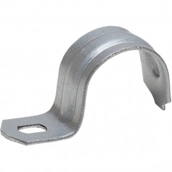 Скоба ЭРА металлическая однолапковая D 48-50мм 50шт Скоба ЭРА металлическая однолапковая D 48-50мм 50шт