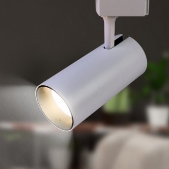 Трековый светильник однофазный ЭРА TR5-30 COB WH светодиодный 30Вт 4000К 2100Лм белый Трековый светильник однофазный ЭРА TR5-30 COB WH светодиодный 30Вт 4000К 2100Лм белый