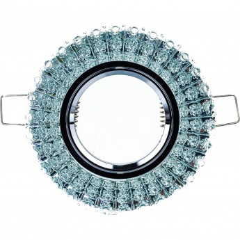 Светильник ЭРА DK LD2 SL/WH декор c белой светодиодной подсветкой прозрачный Светильник ЭРА DK LD2 SL/WH декор c белой светодиодной подсветкой прозрачный